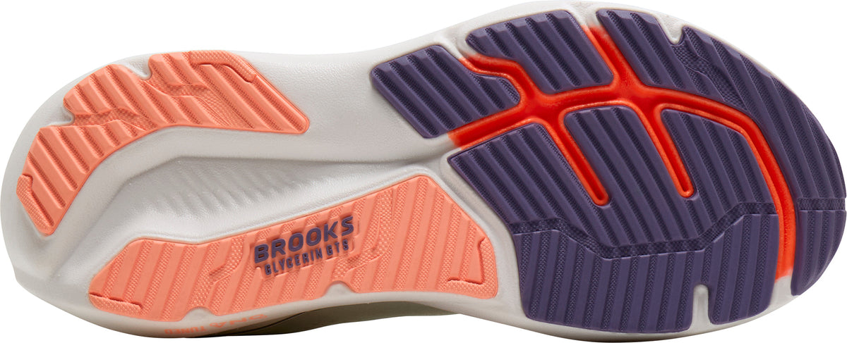 Brooks Glycerin GTS 23 Women's Running Shoes - White