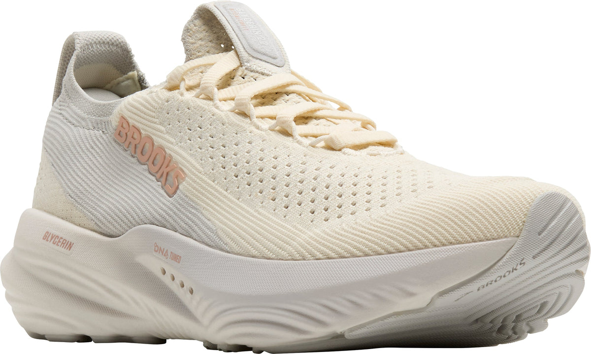 Brooks Glycerin StealthFit 22 Women's Running Shoes - Cream