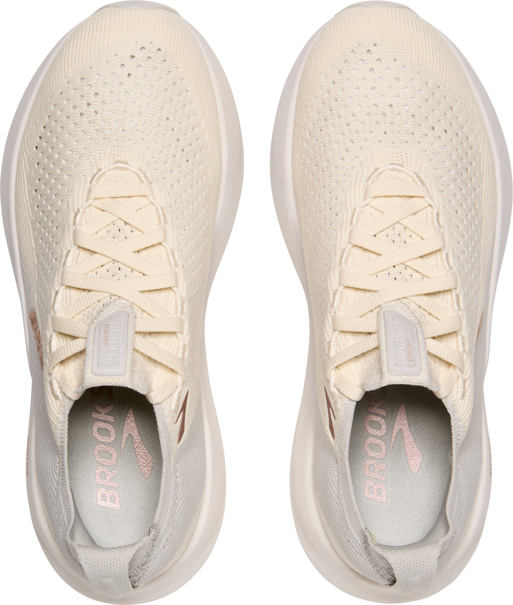 Brooks Glycerin StealthFit 22 Women's Running Shoes - Cream