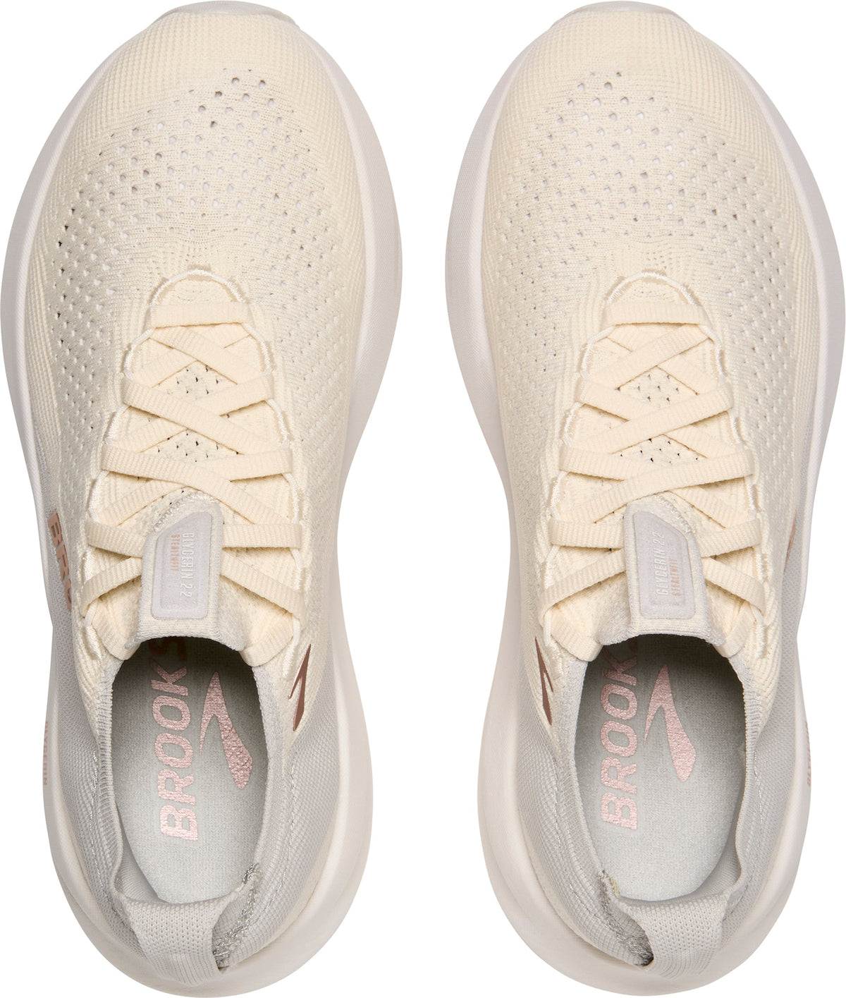 Brooks Glycerin StealthFit 22 Women's Running Shoes - Cream