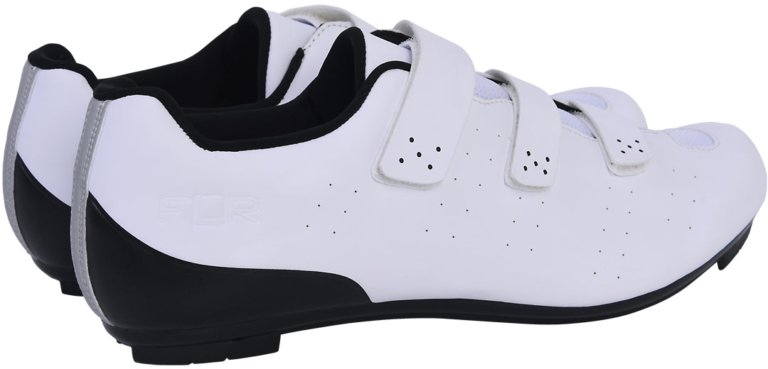 FLR F-37 Men's Road Cycling Shoes - White