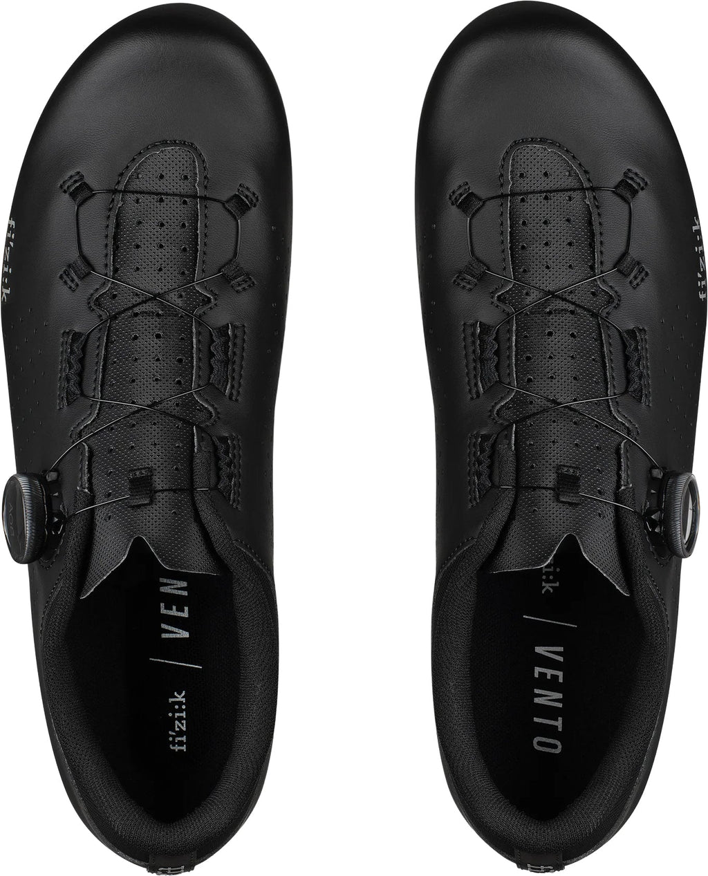 Fizik Vento Omna Wide Fit Road Cycling Shoes - Black