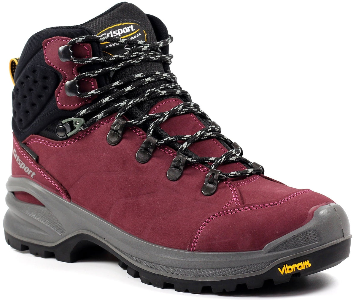 Grisport Lynx Waterproof Women's Walking Boots - Red
