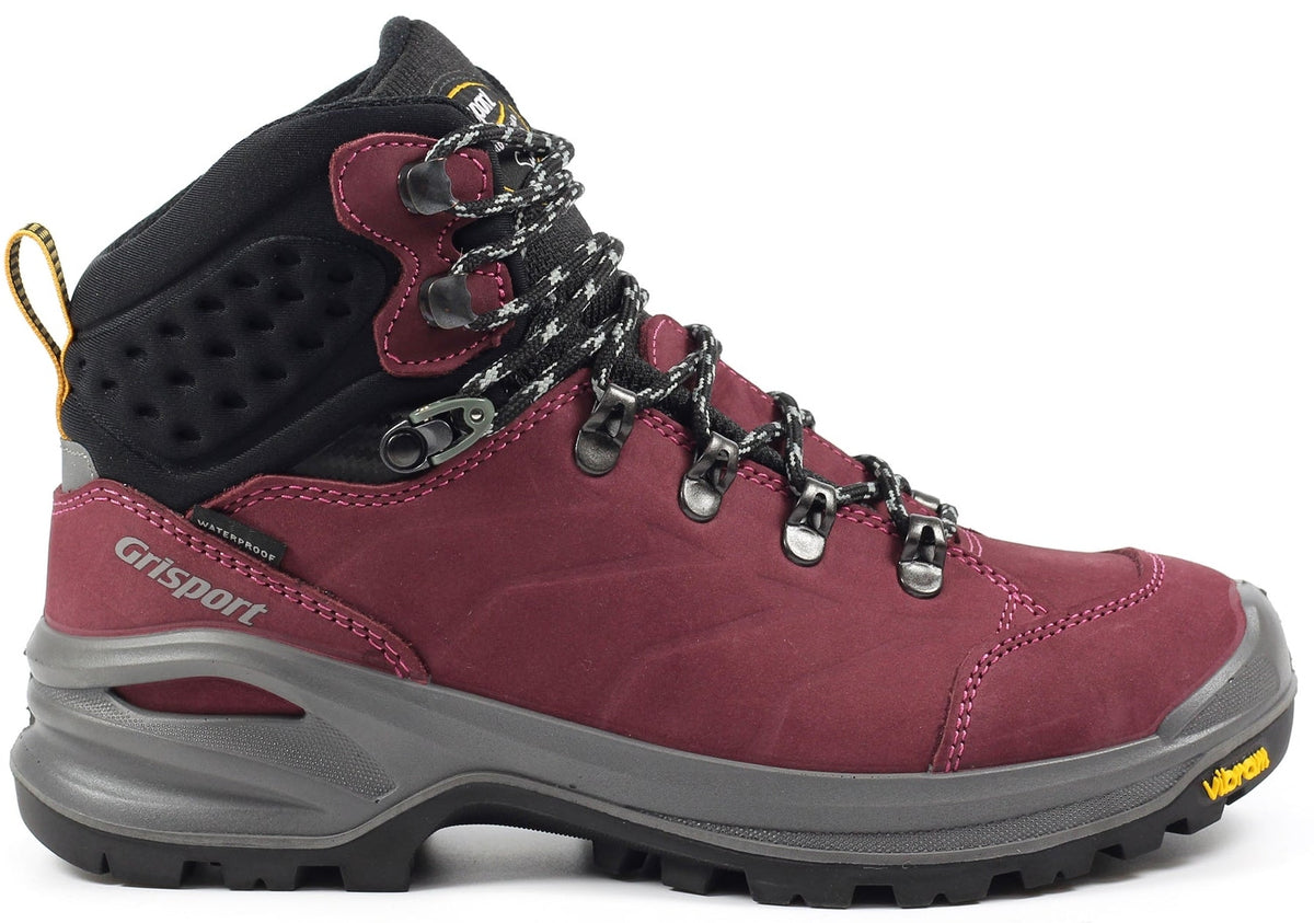 Grisport Lynx Waterproof Women's Walking Boots - Red