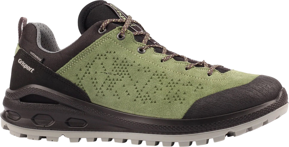 Grisport Phoenix Waterproof Men's Walking Shoes - Green