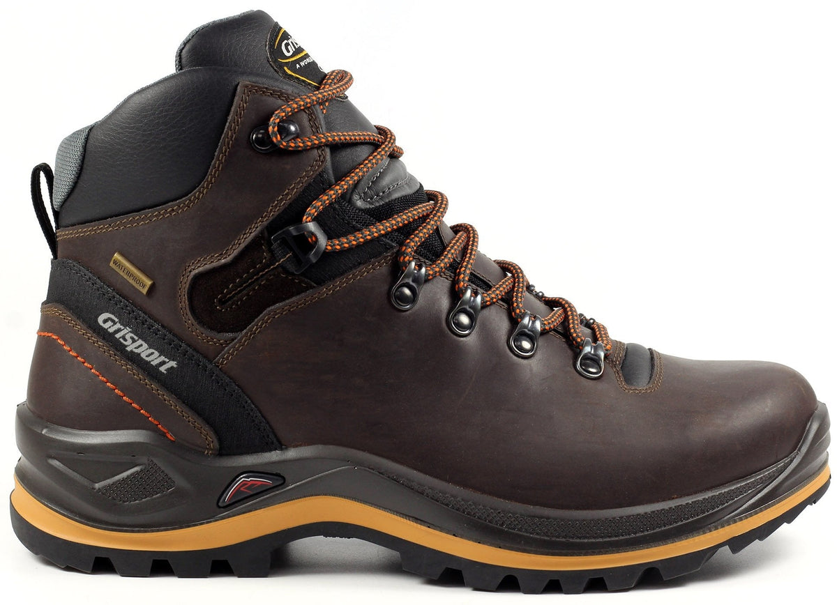 Grisport Pyke WIDE FIT Waterproof Men's Walking Boots - Brown