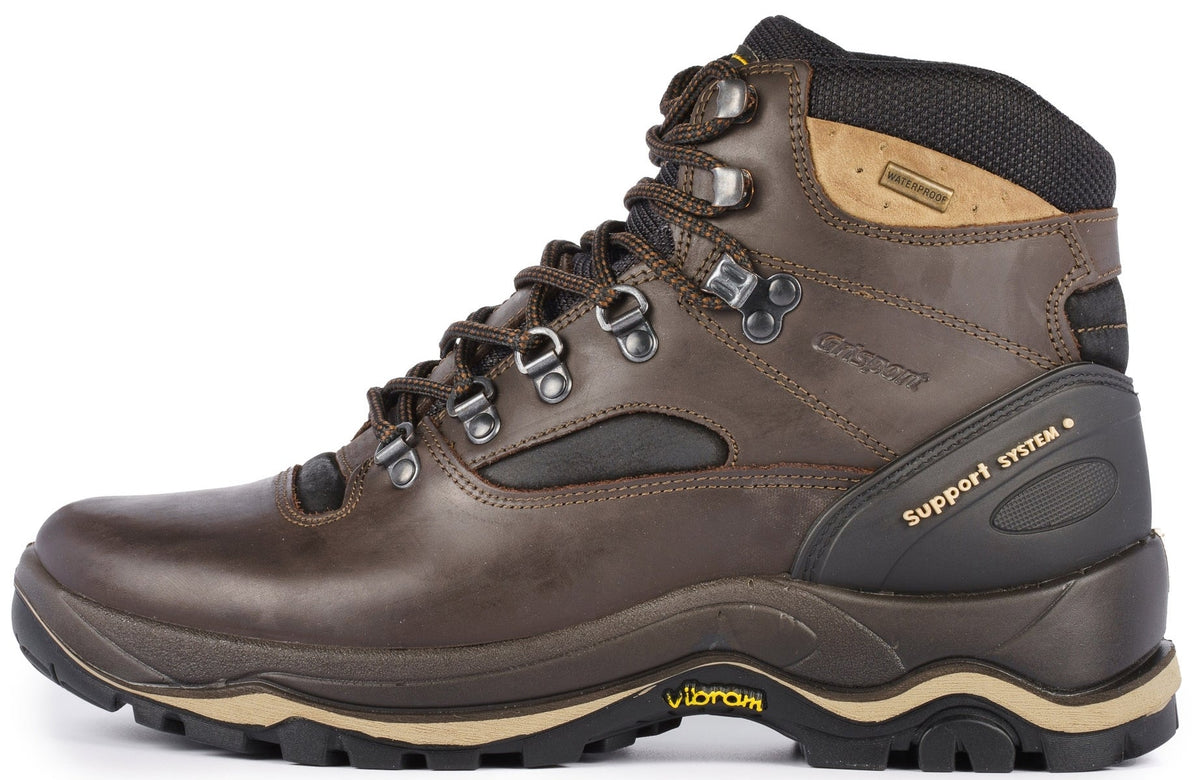 Grisport Quatro Waterproof Men's Walking Boots - Brown