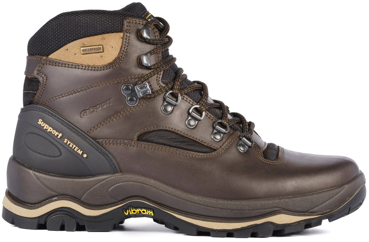 Grisport Quatro Waterproof Men's Walking Boots - Brown