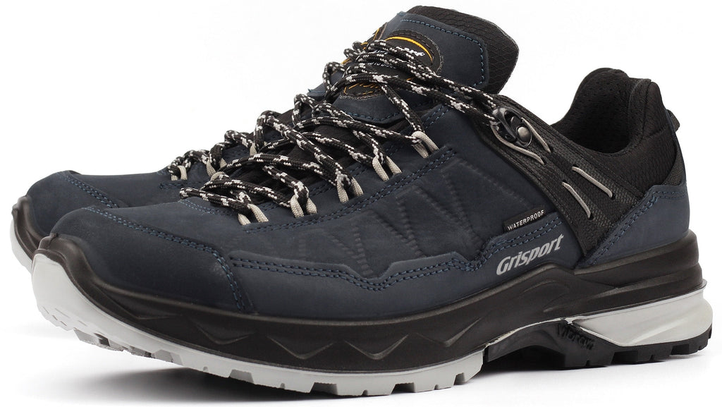 Grisport Spur Waterproof Men's Walking Shoes - Blue