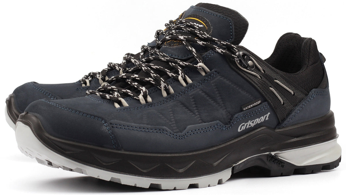 Grisport Spur Waterproof Men's Walking Shoes - Blue