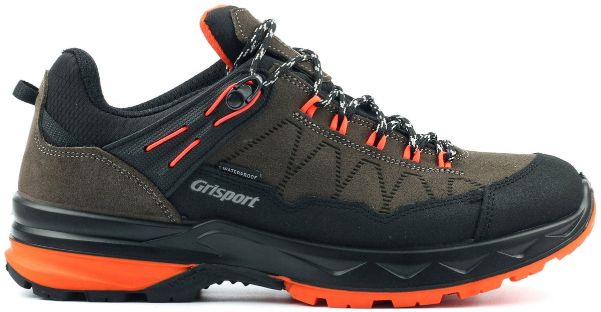 Grisport Spur Waterproof Men's Walking Shoes - Grey