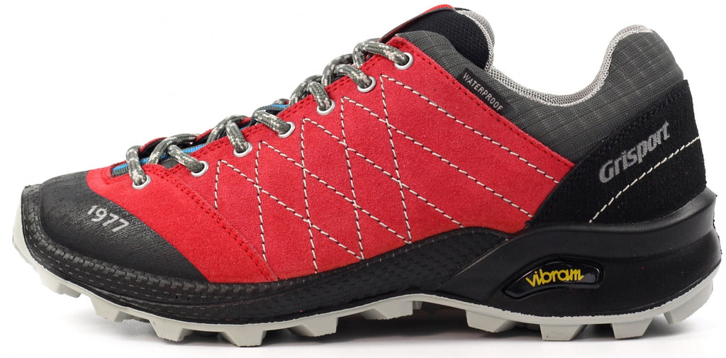 Grisport Treviso Waterproof Women's Walking Shoes - Red