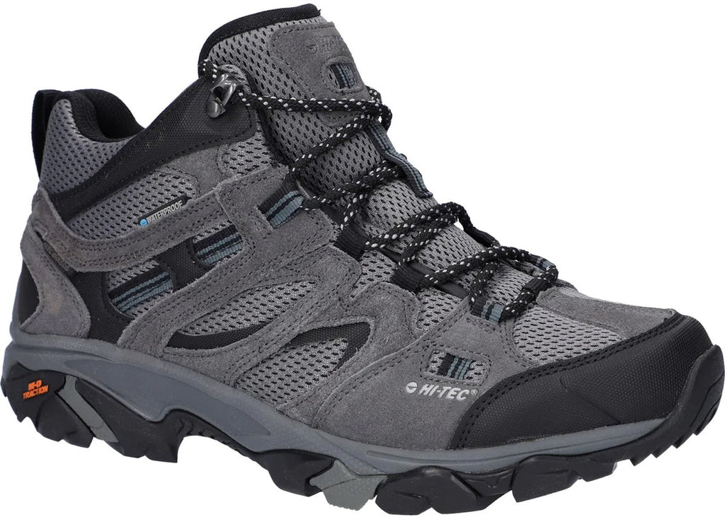 Hi-Tec Apex Lite Mid Waterproof Men's Walking Boots - Grey