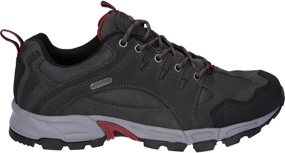 Hi-Tec Auckland Lite Waterproof Men's Walking Shoes - Grey