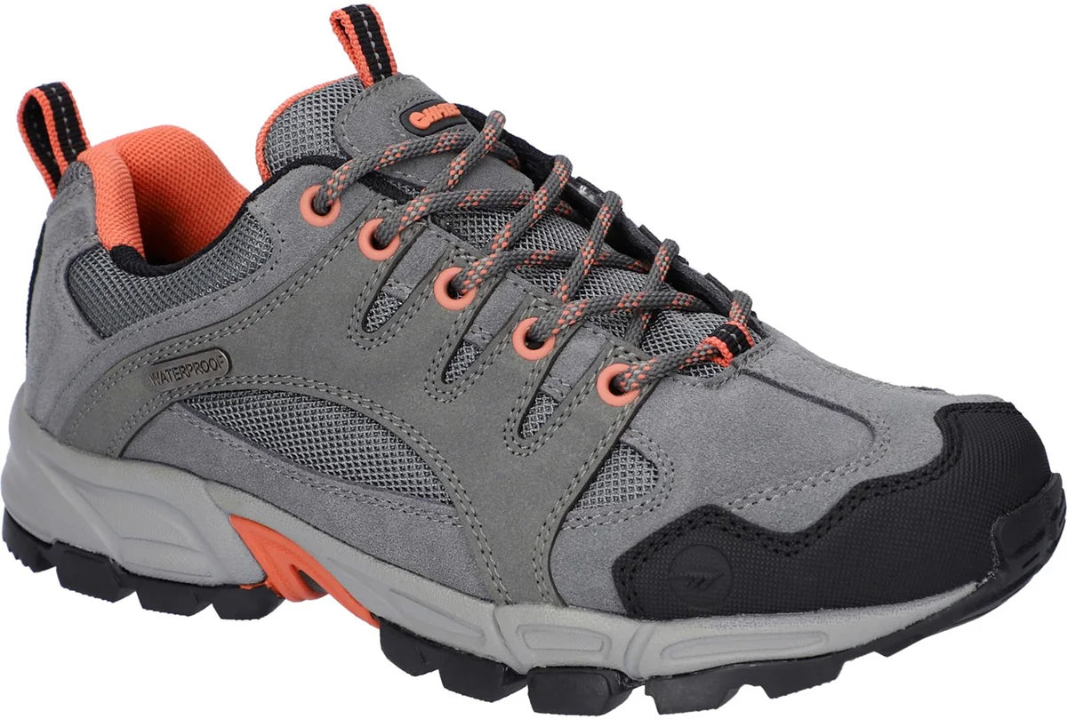 Hi-Tec Auckland Lite Waterproof Women's Walking Shoes - Grey