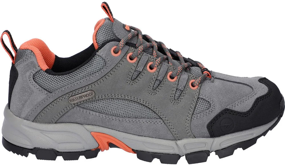 Hi-Tec Auckland Lite Waterproof Women's Walking Shoes - Grey