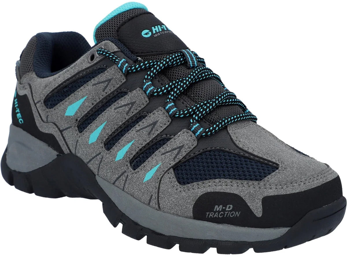 Hi-Tec Corzo Waterproof Women's Walking Shoes - Grey