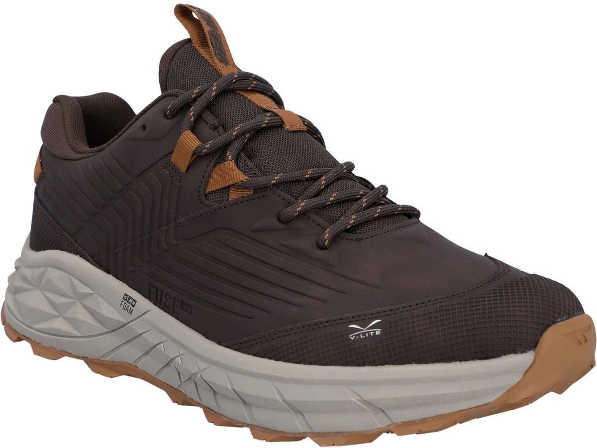 Hi-Tec Fuse Trek Waterproof Men's Walking Shoes - Brown