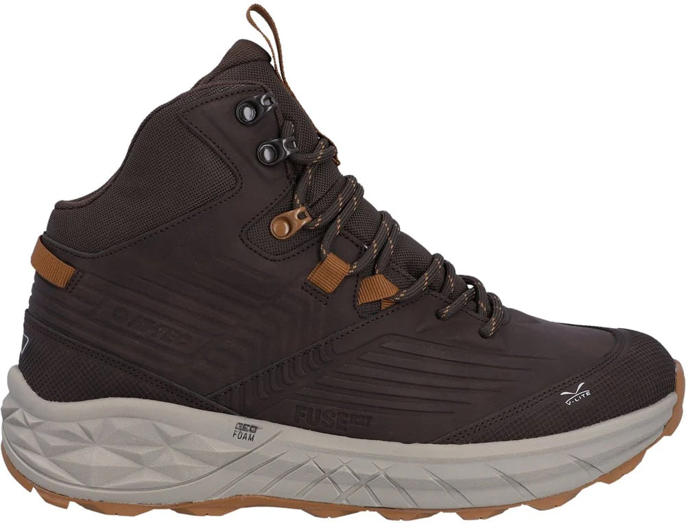 Hi-Tec Fuse Trek Mid Waterproof Men's Walking Boots - Brown