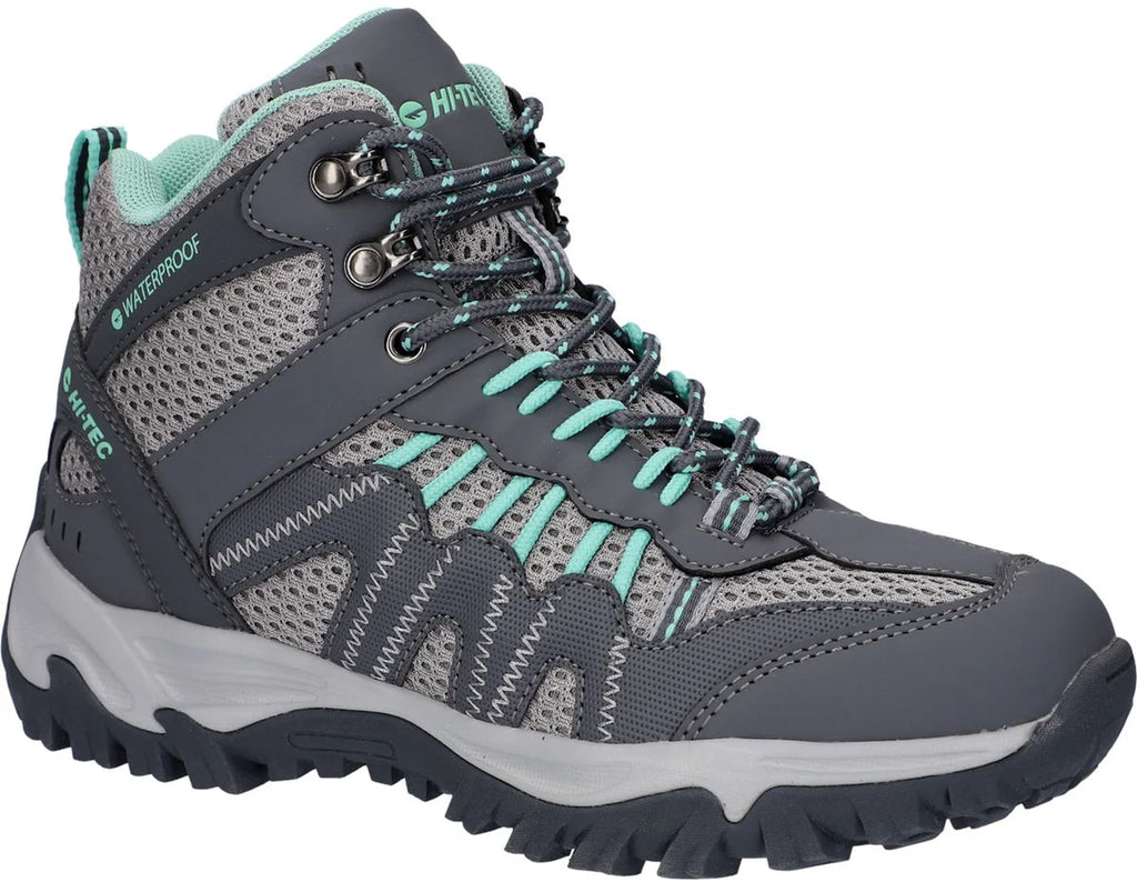 Hi-Tec Jaguar Mid Waterproof Women's Walking Boots - Grey