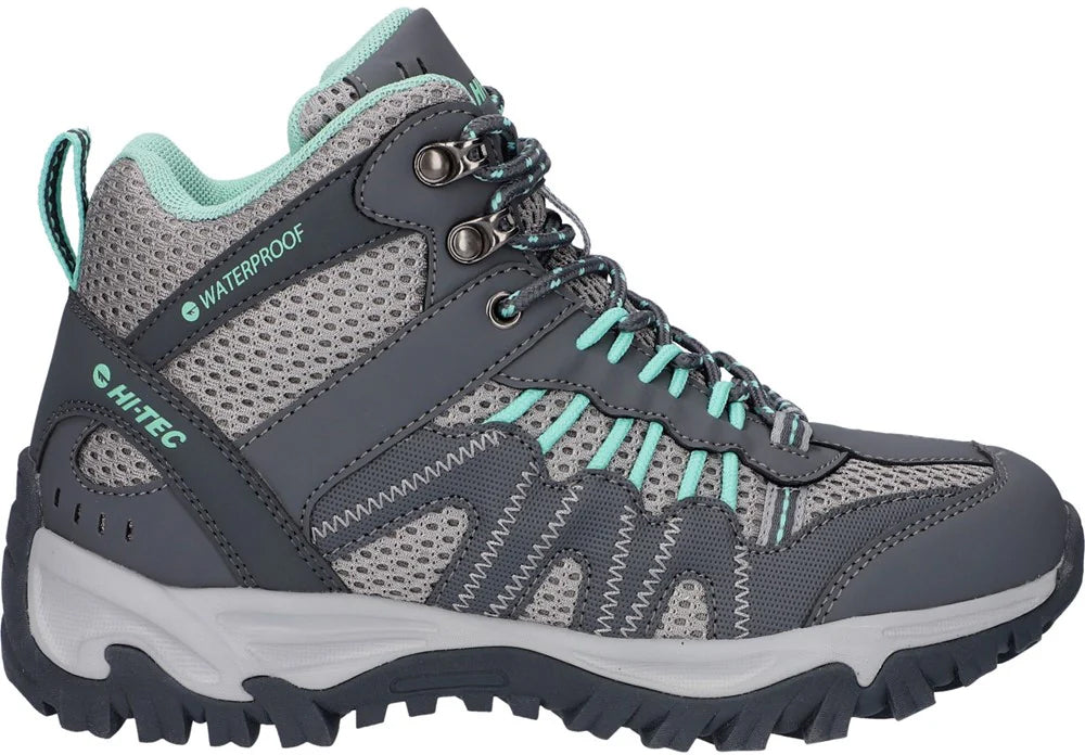 Hi-Tec Jaguar Mid Waterproof Women's Walking Boots - Grey