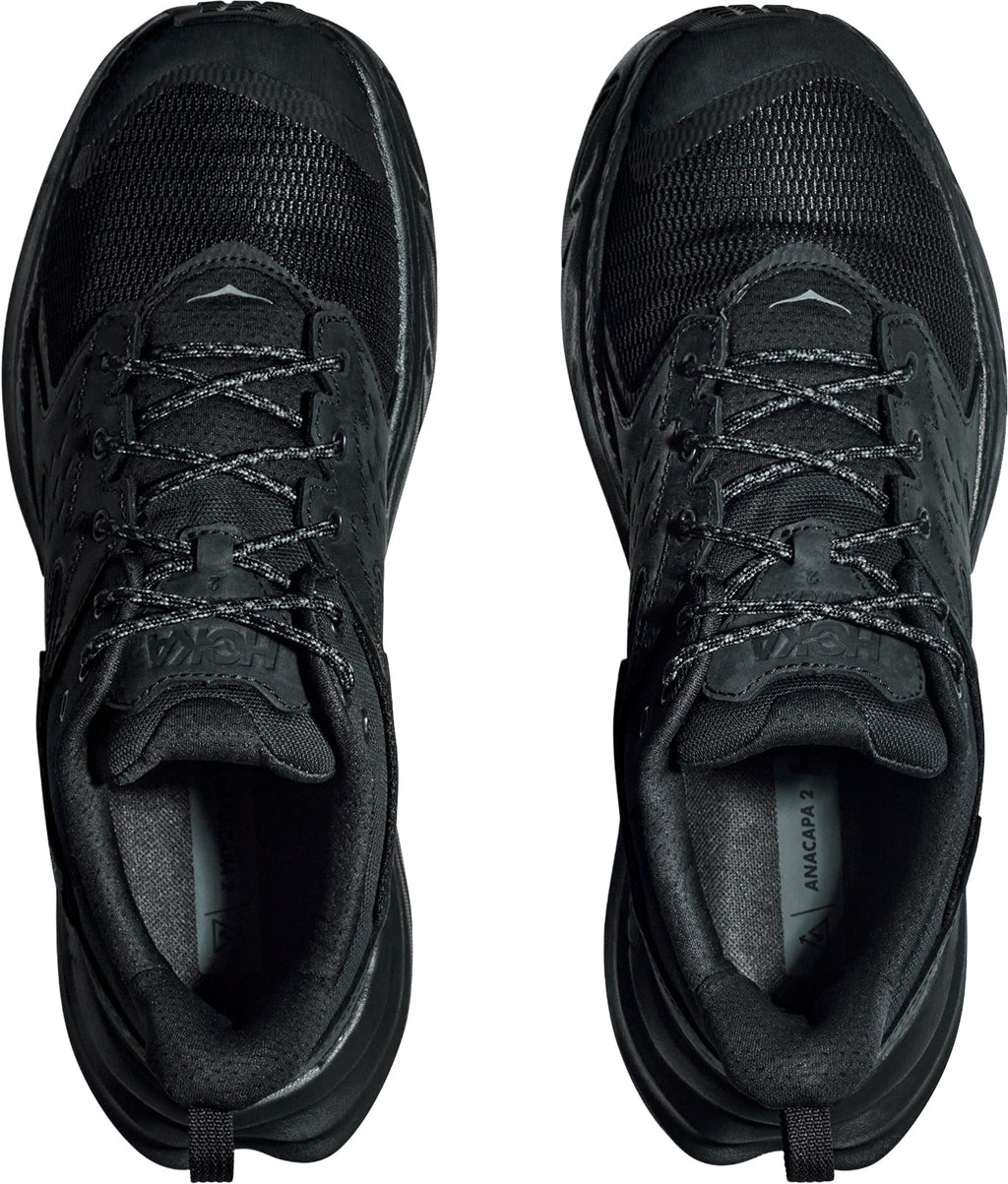 Hoka Anacapa 2 Low GORE-TEX Men's Walking Shoes - Black