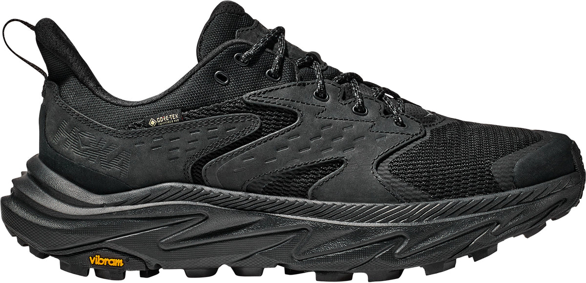 Hoka Anacapa 2 Low GORE-TEX Men's Walking Shoes - Black