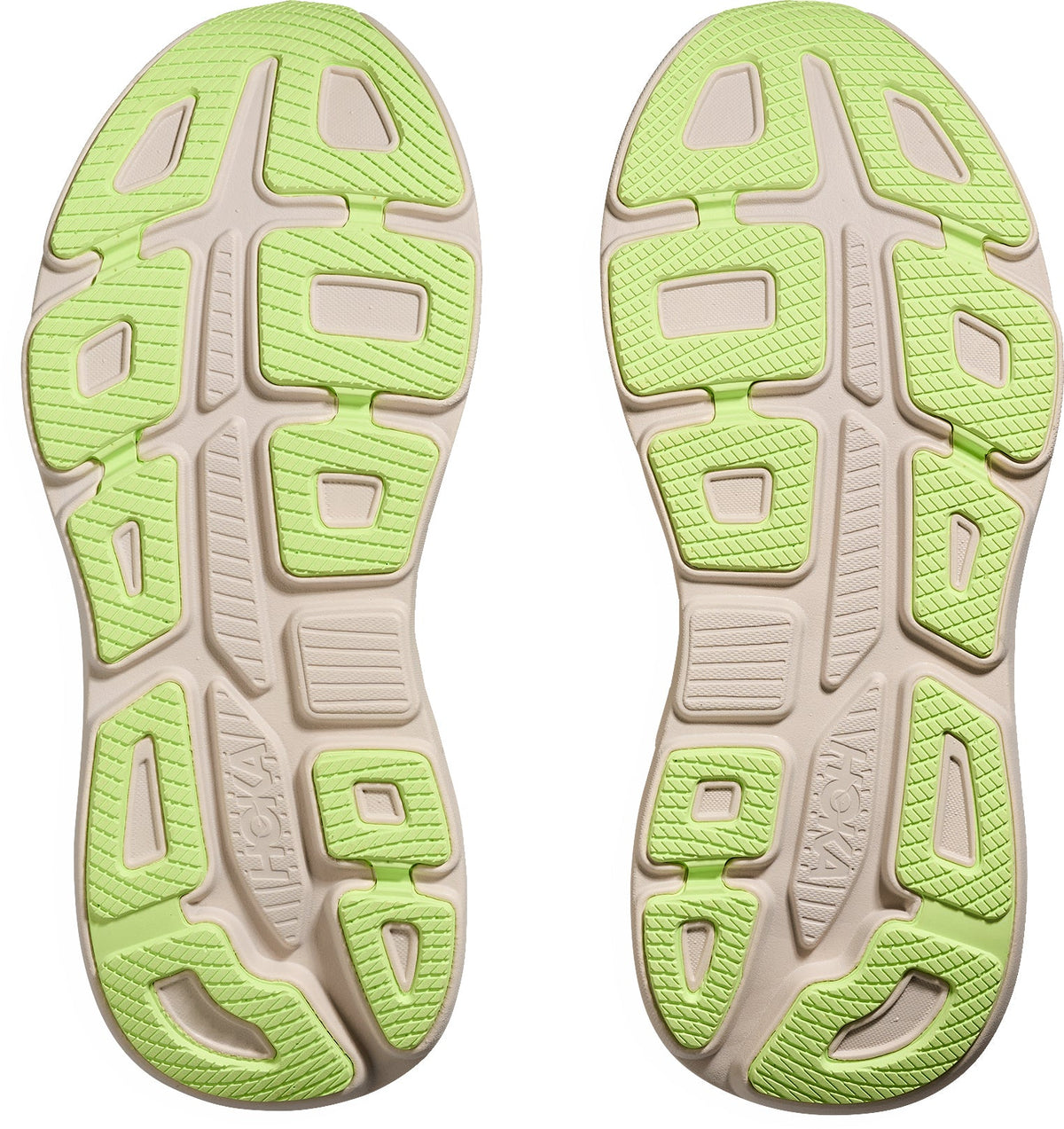 Hoka Bondi 9 Men's Running Shoes - Cream