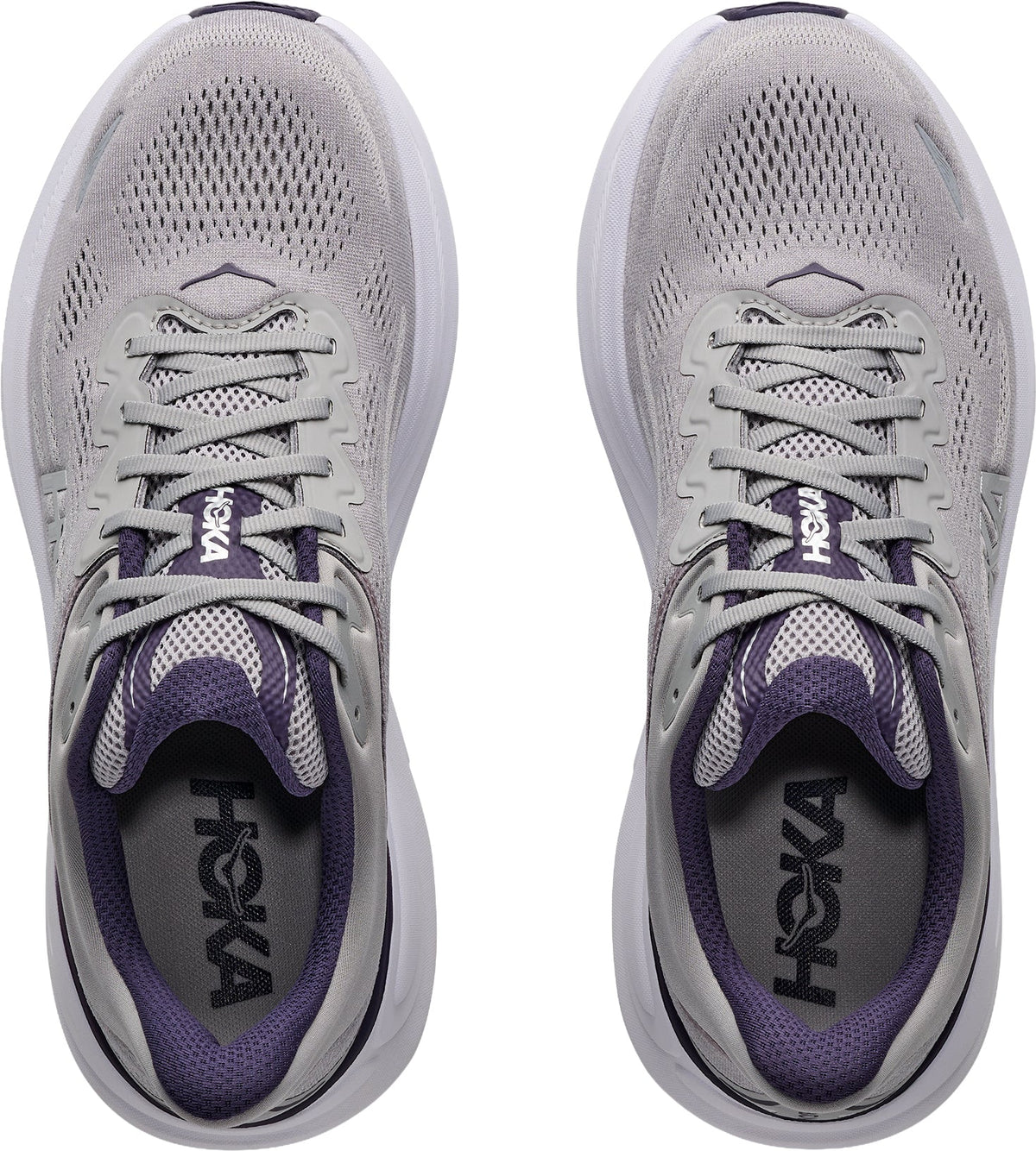 Hoka Bondi 9 Men's Running Shoes - Grey