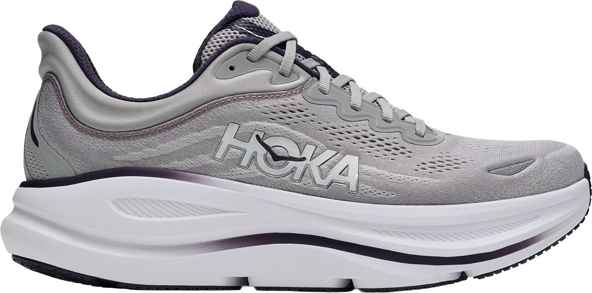 Hoka Bondi 9 Men's Running Shoes - Grey
