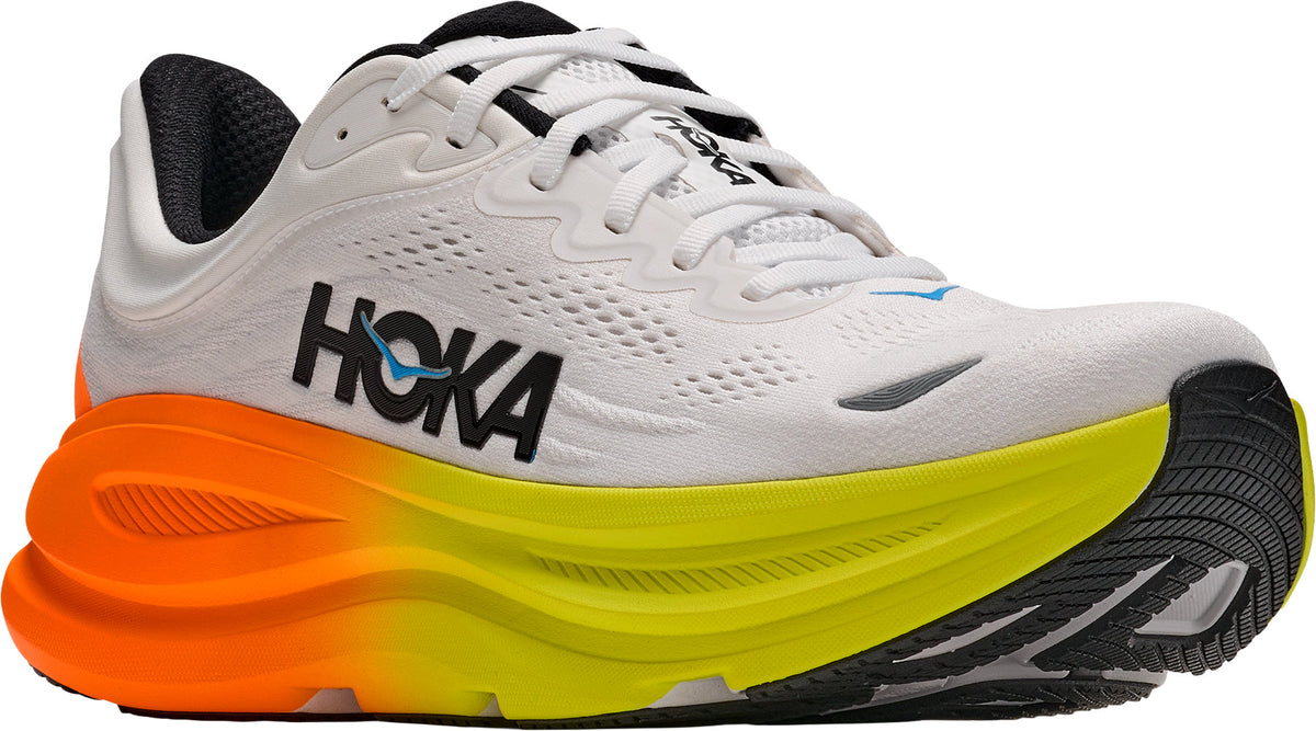 Hoka Bondi 9 Men's Running Shoes - White
