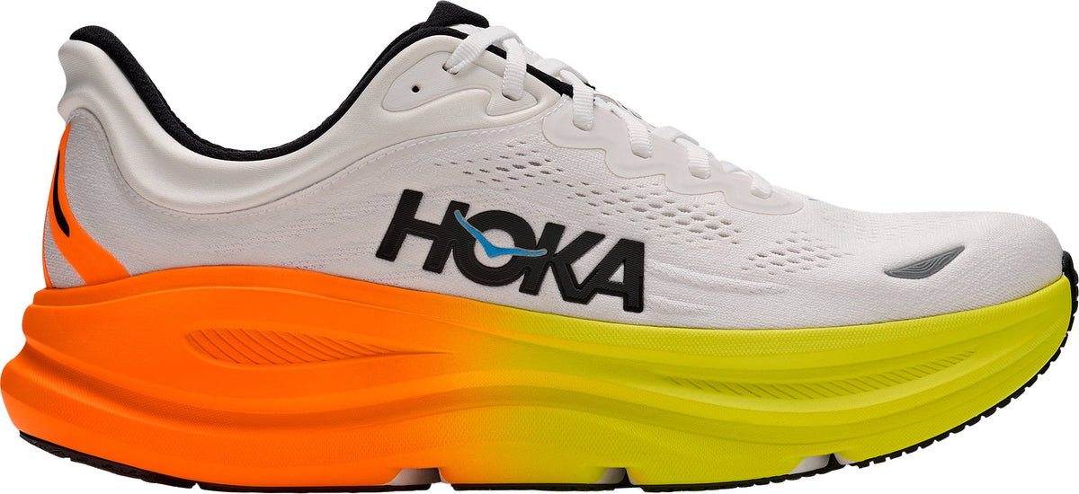 Hoka Bondi 9 Men's Running Shoes - White