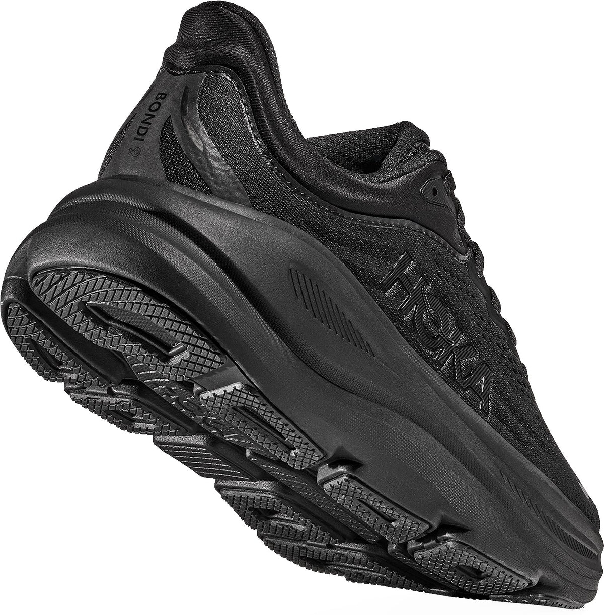 Hoka Bondi 9 Women's Running Shoes - Black