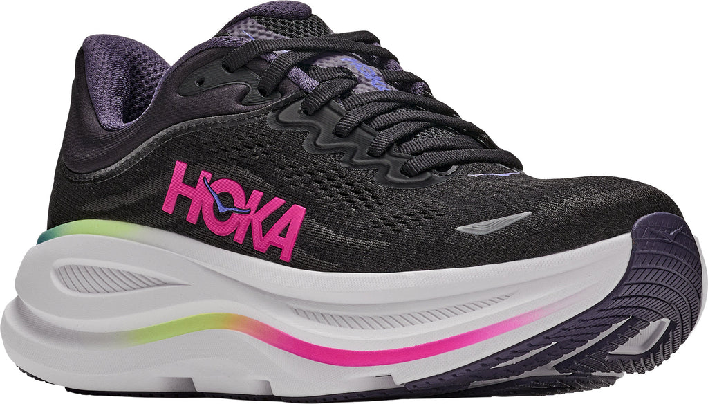 Hoka Bondi 9 Women's Running Shoes - Black