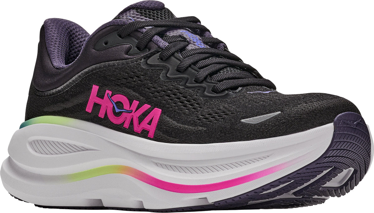 Hoka Bondi 9 Women's Running Shoes - Black
