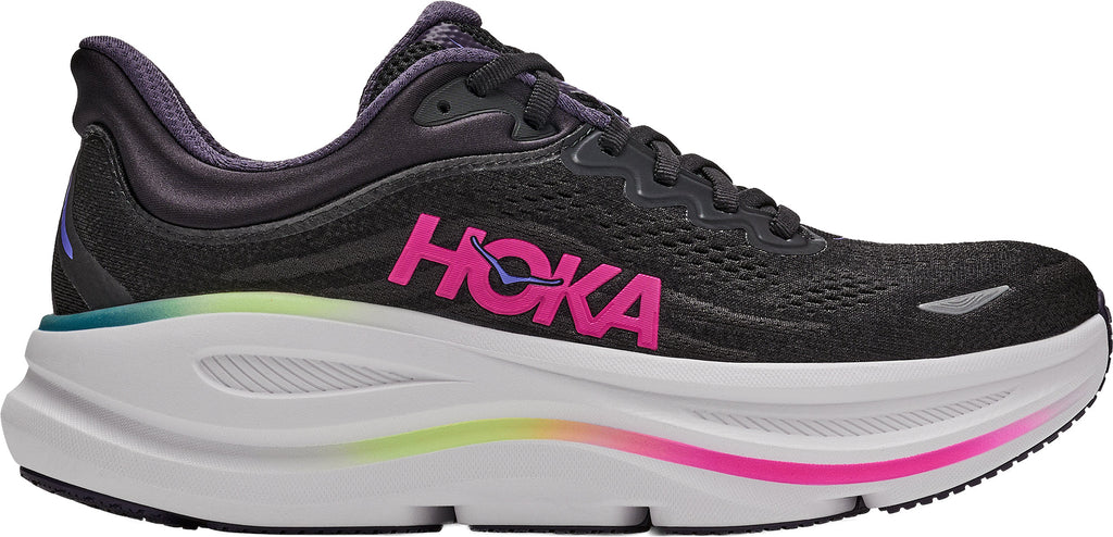Hoka Bondi 9 Women's Running Shoes - Black
