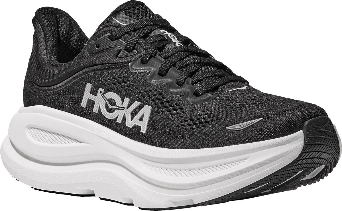 Hoka Bondi 9 Women's Running Shoes - Black
