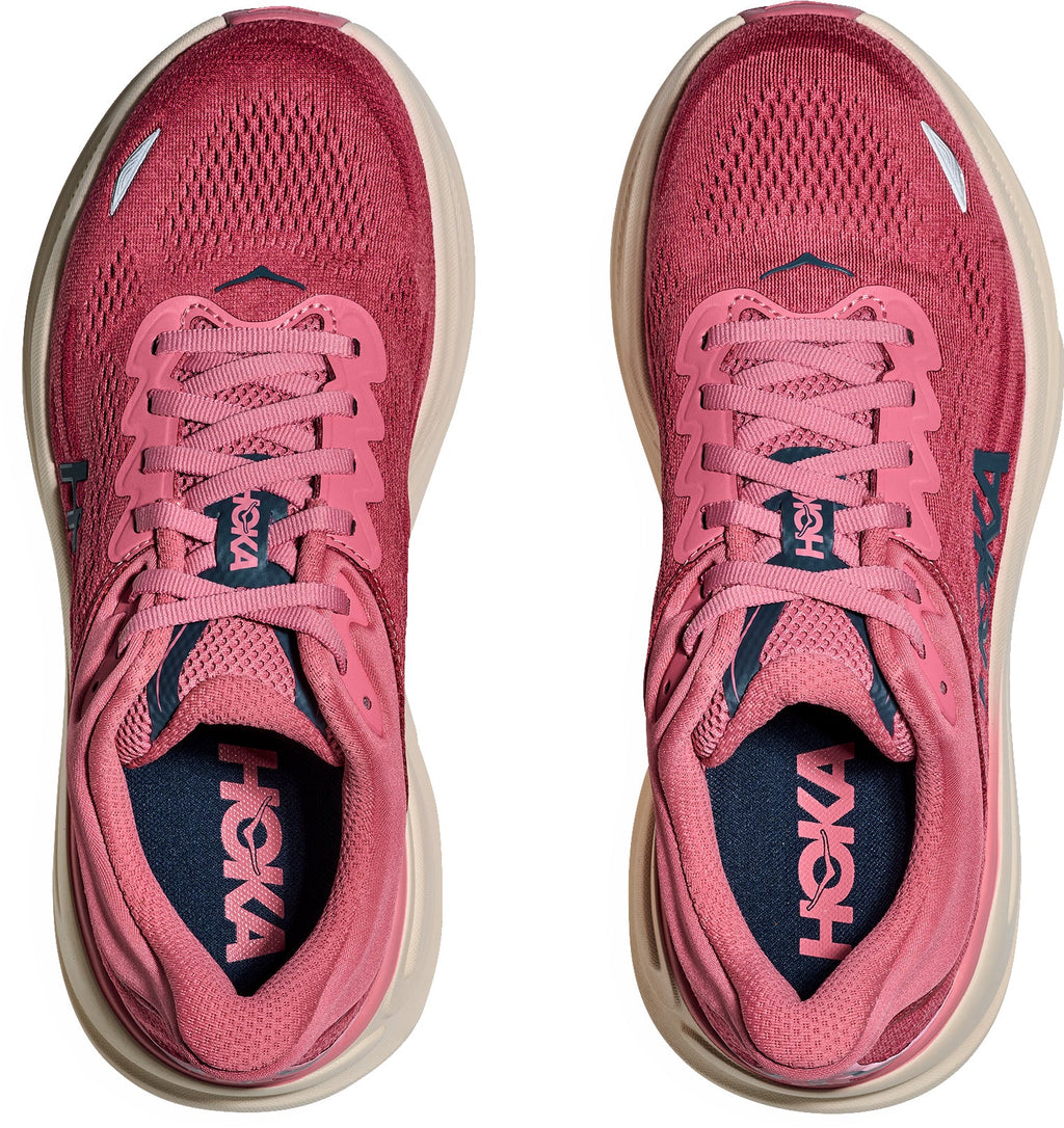 Hoka Bondi 9 Women's Running Shoes - Pink