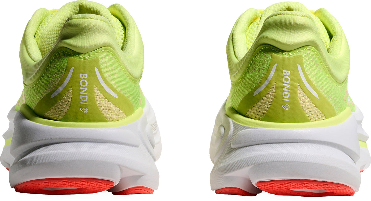 Hoka Bondi 9 Women's Running Shoes - Yellow