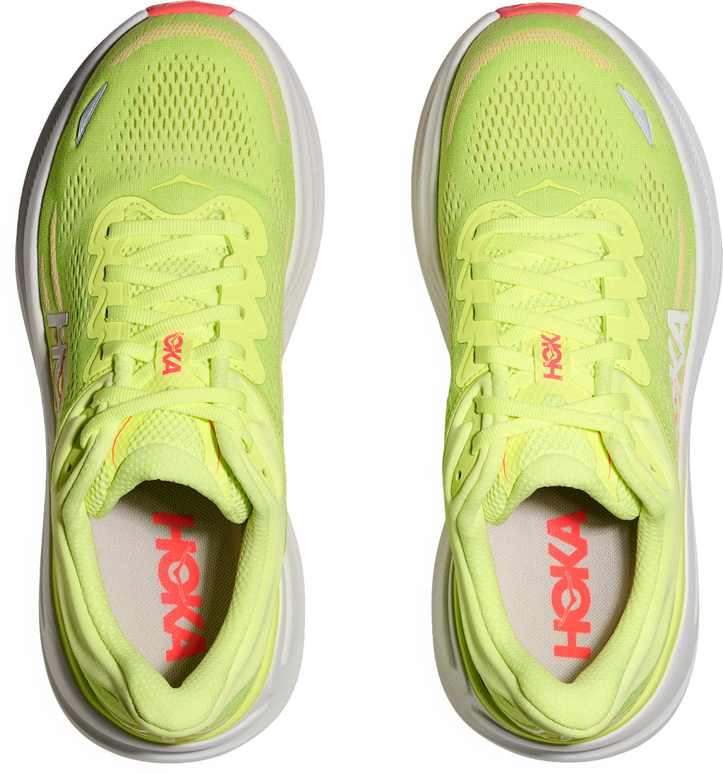 Hoka Bondi 9 Women's Running Shoes - Yellow