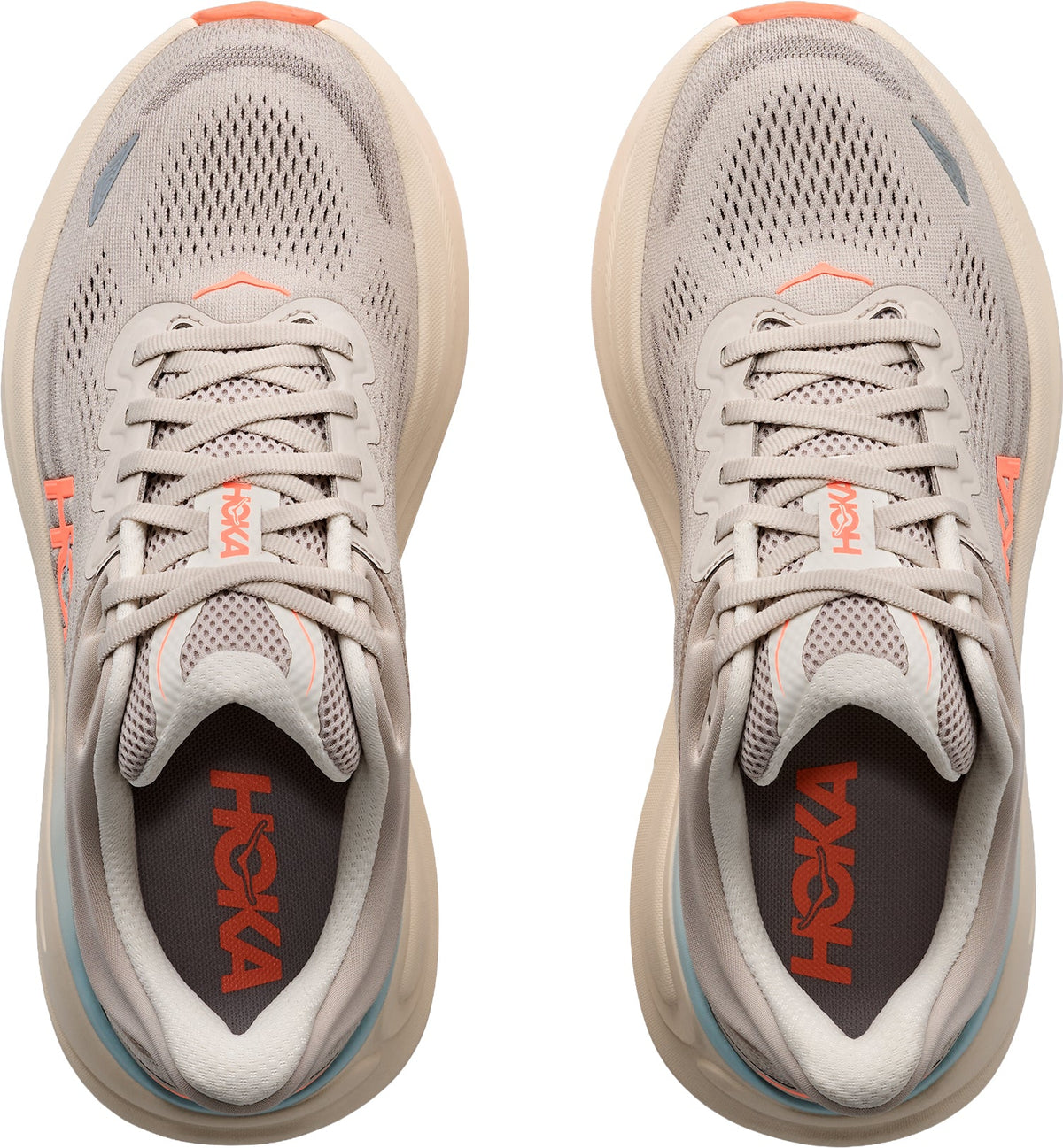 Hoka Bondi 9 Women's Running Shoes - Grey