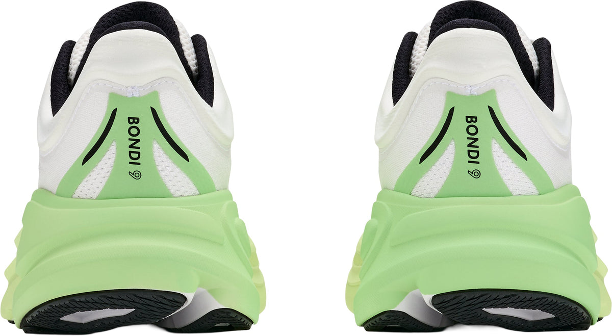 Hoka Bondi 9 Women's Running Shoes - White
