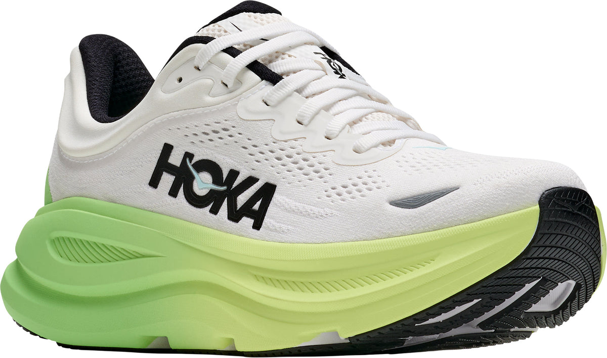 Hoka Bondi 9 Women's Running Shoes - White