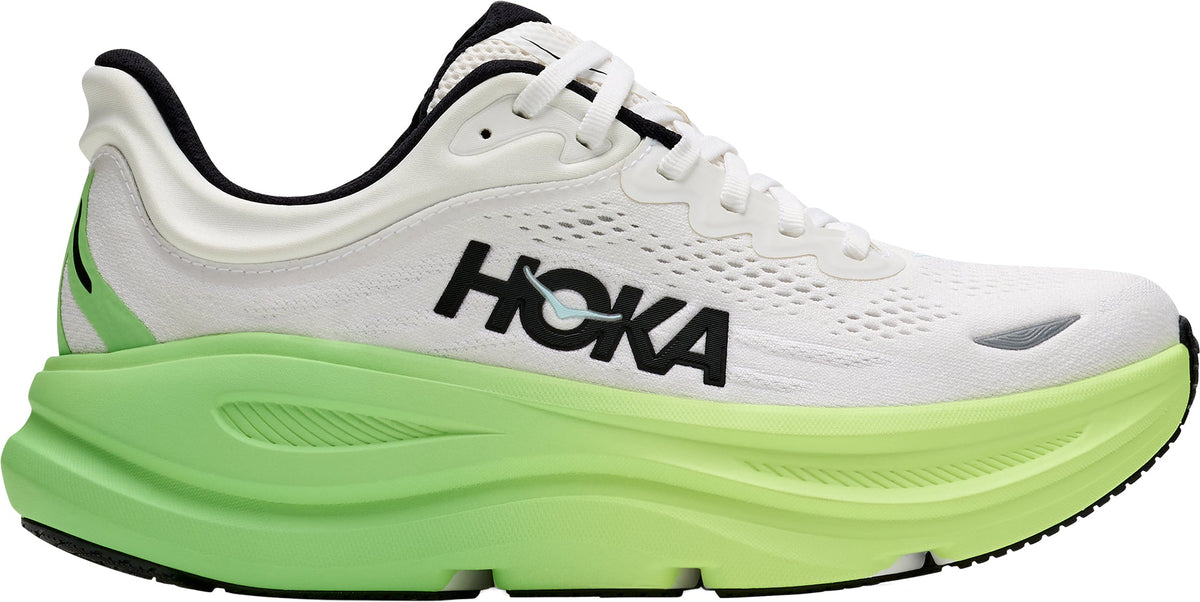 Hoka Bondi 9 Women's Running Shoes - White