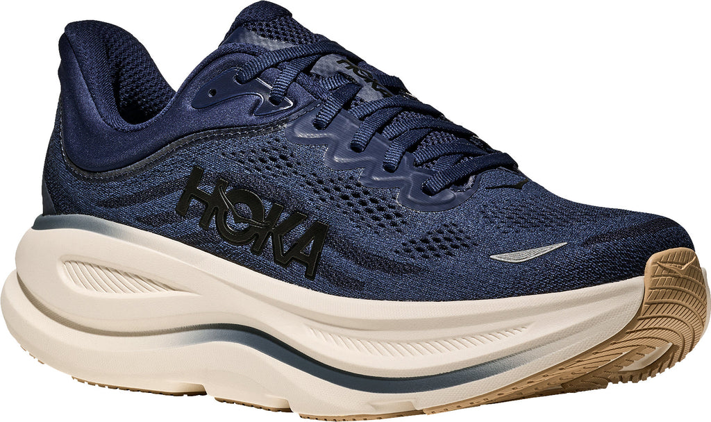 Hoka Bondi 9 WIDE FIT Men's Running Shoes - Blue