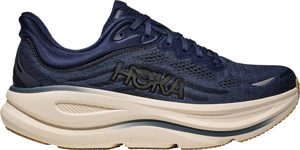 Hoka Bondi 9 WIDE FIT Men's Running Shoes - Blue