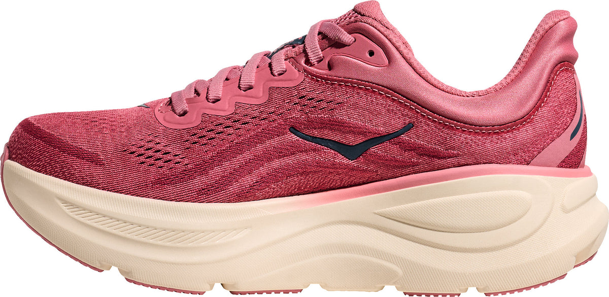 Hoka Bondi 9 WIDE FIT Women's Running Shoes - Pink