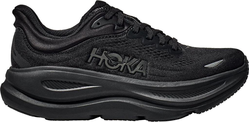 Hoka Bondi 9 WIDE FIT Women's Running Shoes - Black