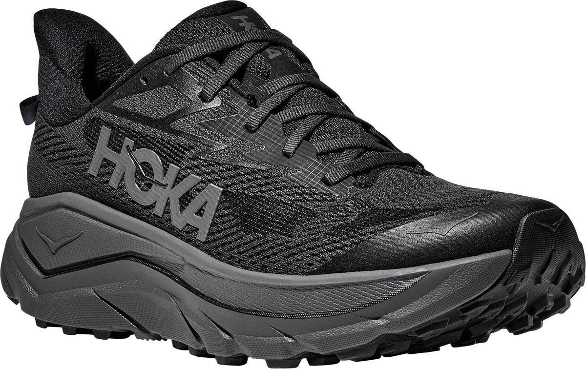 Hoka Challenger 8 Men's Trail Running Shoes - Black