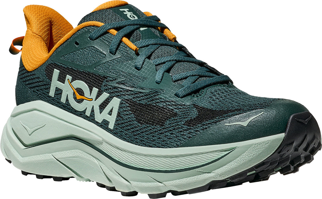 Hoka Challenger 8 Men's Trail Running Shoes - Green